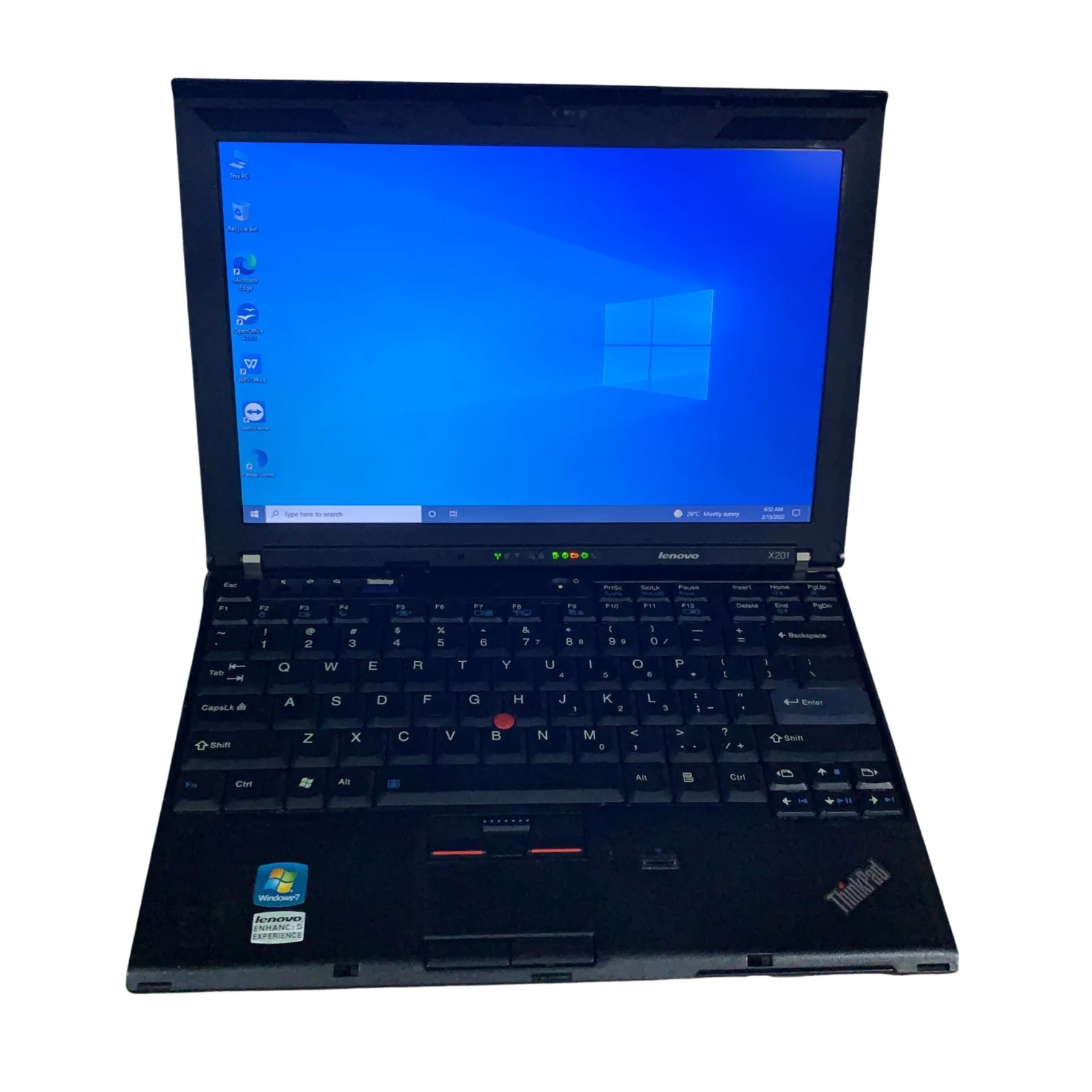 High Resolution Refurbished Laptop Lenovo ThinkPad X201HDD Hard Drive Type 1280x800 Display Resolution