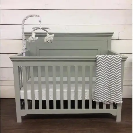 Luxury Baby Furniture Set USA Canada Wood Toddler Bed Dresser Night Table Suitable Price Includes Crib Toddler Rail Extension