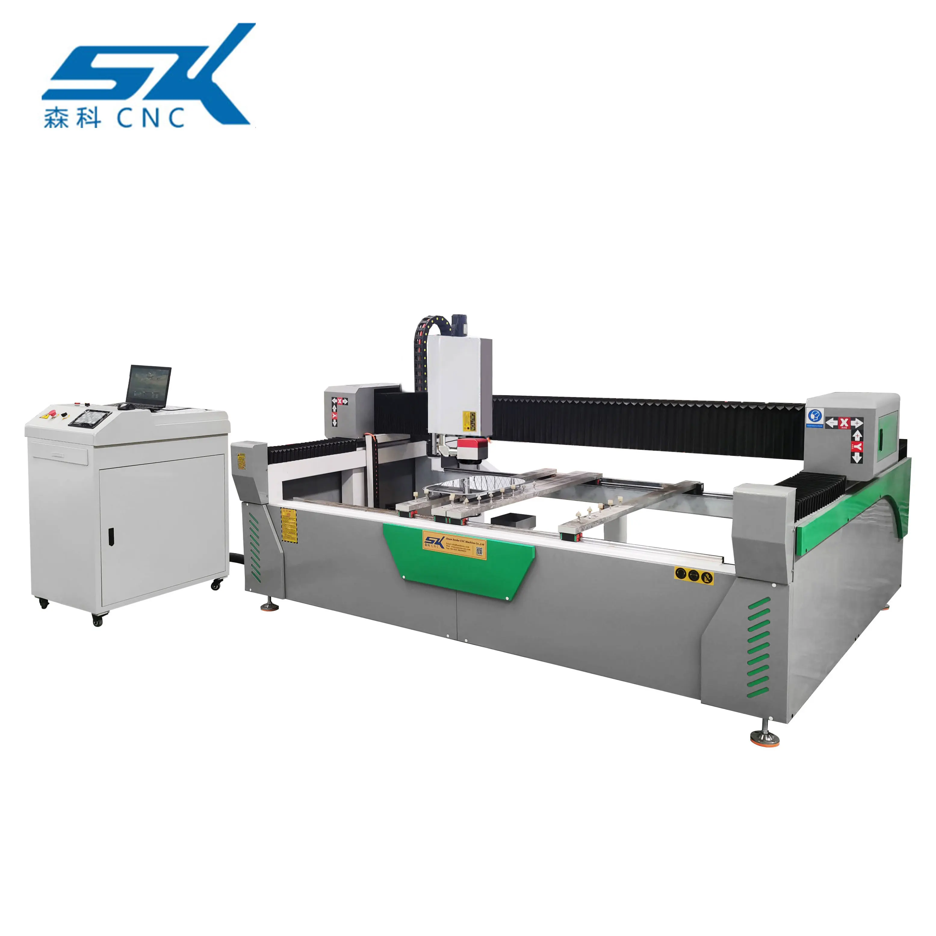 intelligent led vanity mirror glass fiber laser sandblaslting engraving marking machine