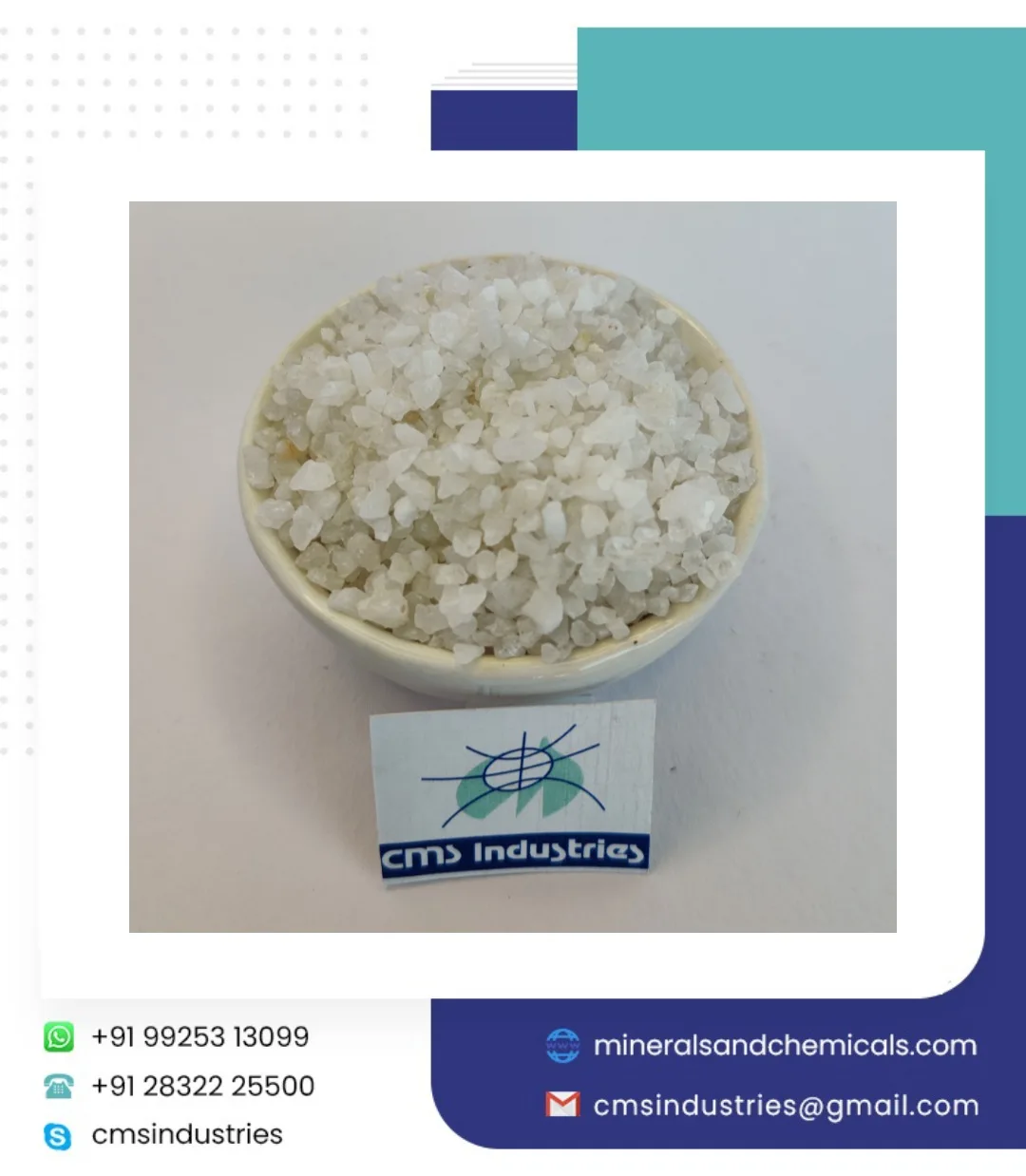 Reputable Raw Ore Quartz Grits