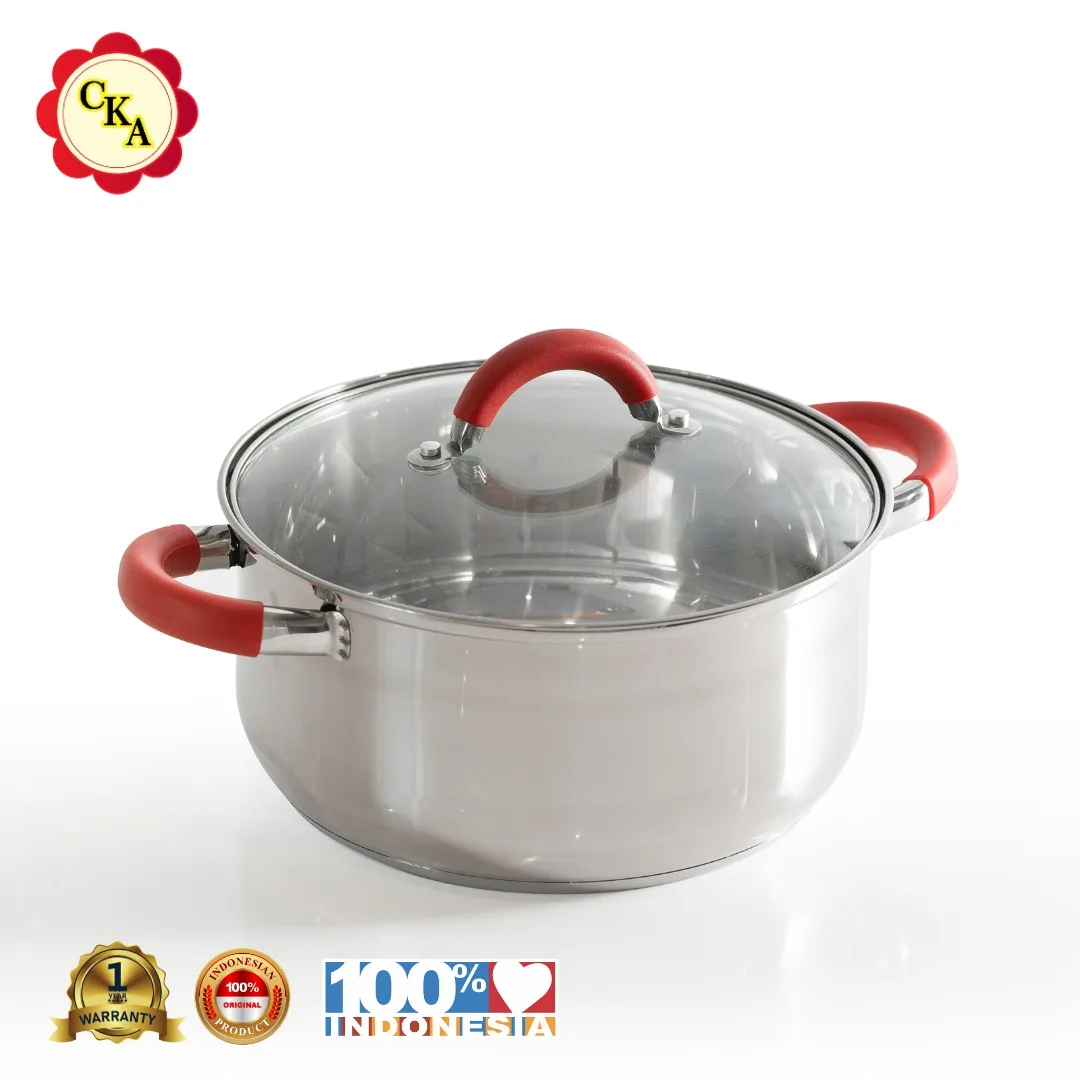CASSEROLE 22 X 11 CM W/LID Fast Heat Distribution Modern Metal Sustainable Cookware Casseroles With Pot Cover