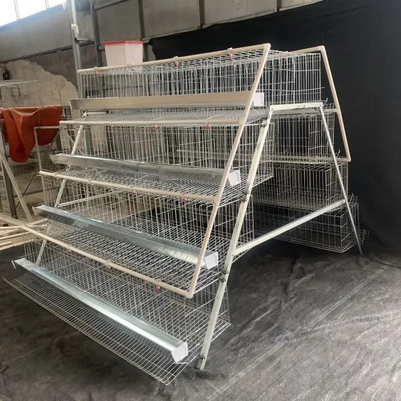 Cheap and Customised Poultry Galvanized Broiler Cage/Rabbit Cage/Chick cage For Sale