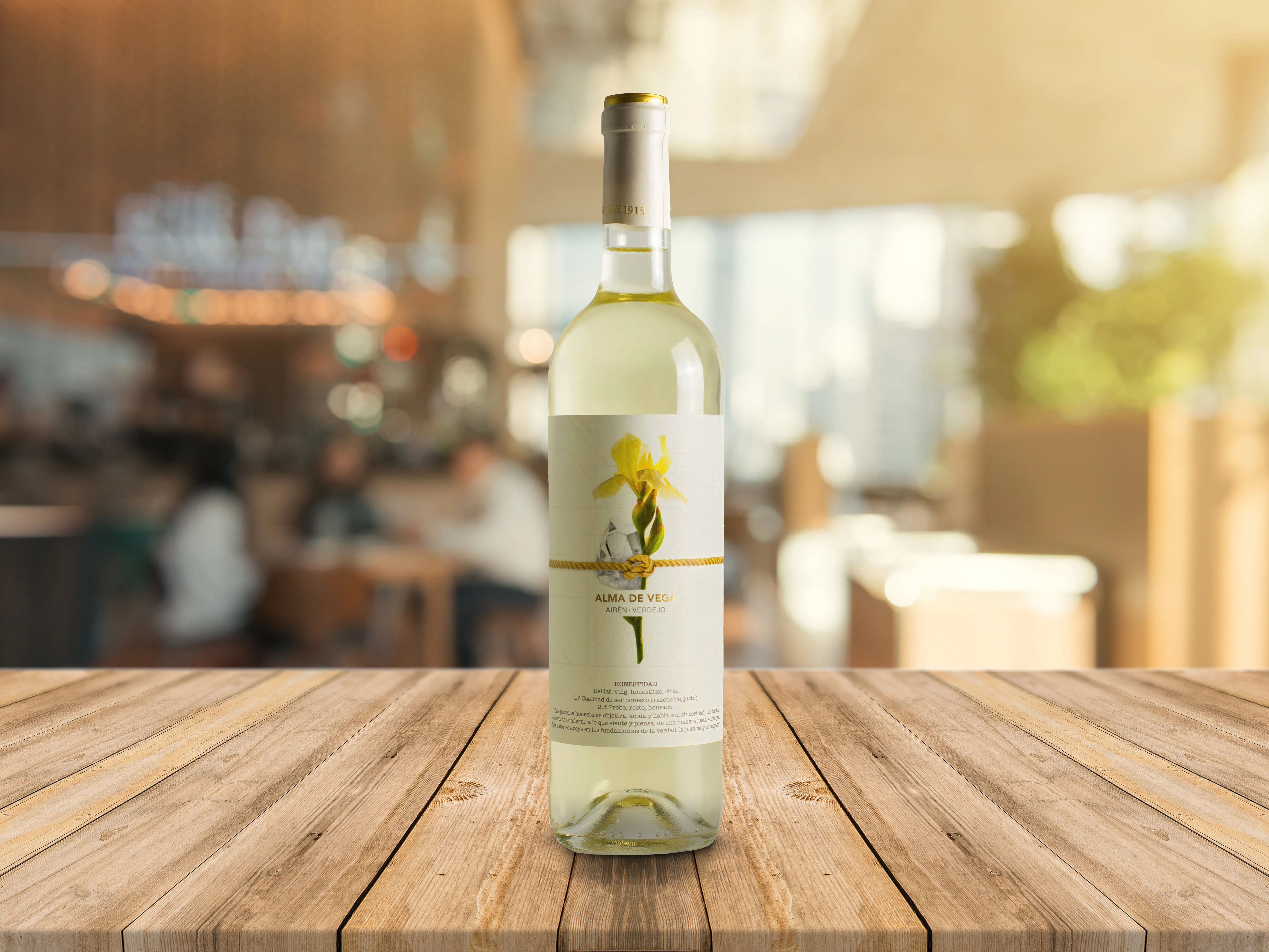 Лучший фруктовый испанский сухое белое вино Верде 75cl бутылка бокала для ресторана и