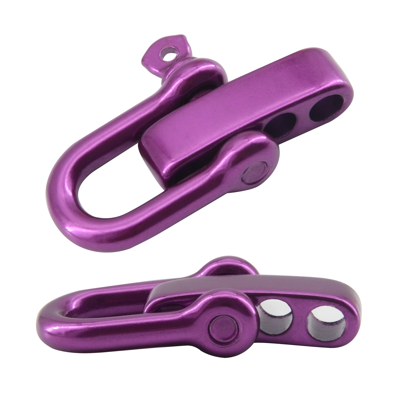 Hotsale colorful stainless steel Mini adjustable metal clasp of paracord bracelet