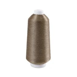 Pakistan market Embroidery Thread colorful polyester ST/MS Type metallic yarn