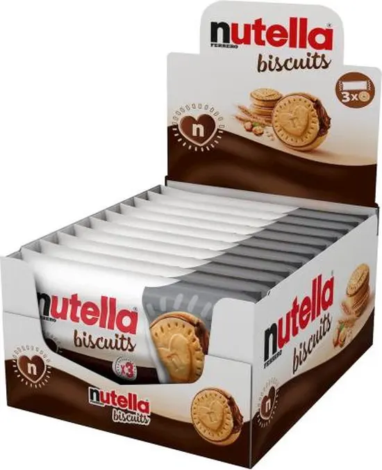 Nutella Biscuits Cookies filled with Nutella Hazelnut Spread For Sale