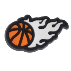 America basketball croc charms team sport croc charms clog charm star basketball shoe custom croc gibbets