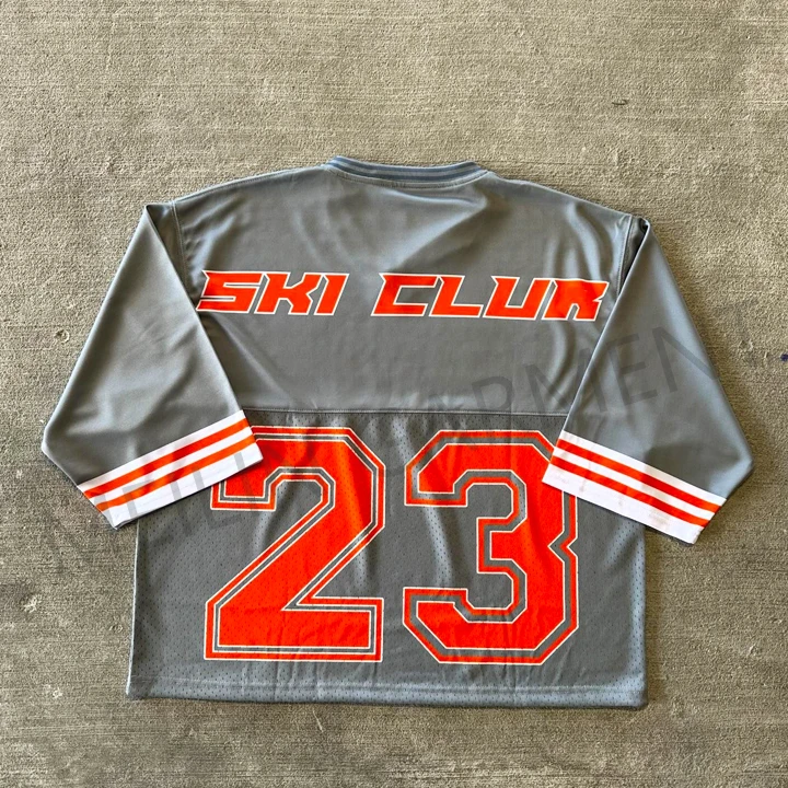 Custom Gym Boxy Polyester Mesh Sports Tee High Quality Cropped Mesh Jersey Sublimation Football T-Shirts For Man