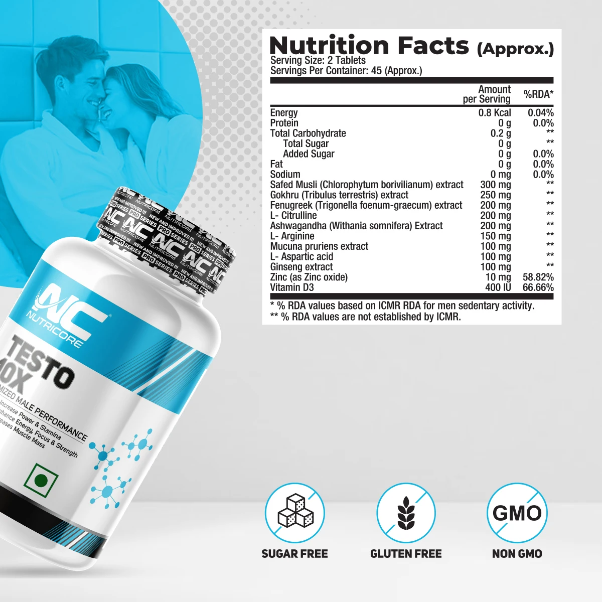 Best Quality Testo - 10X Testo Booster Tablets For Male Performance, Male Immunity Booster