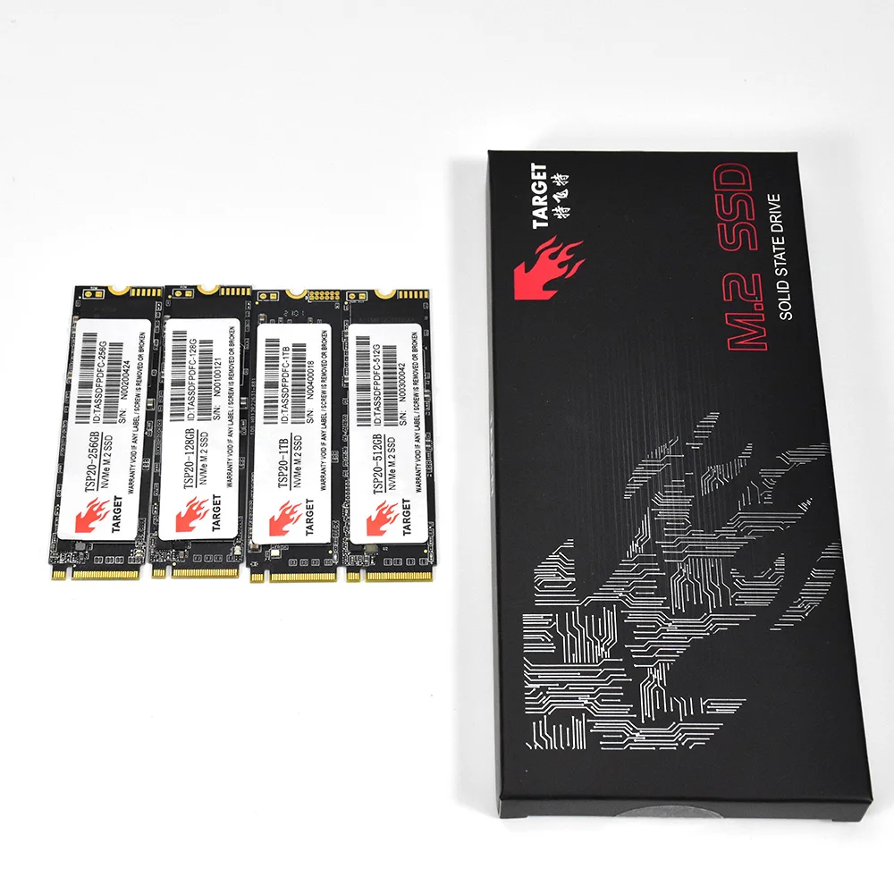 Target M.2 Pcie Nvme Ssd 128gb 256gb 512gb 1tb 2tb Internal Solid State Hard Disk Drive ssd nvme
