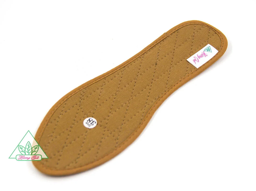 Cinnamon shoe insoles High quality and comfortable made in Vietnam full length styrofoam anti-bacterial insole