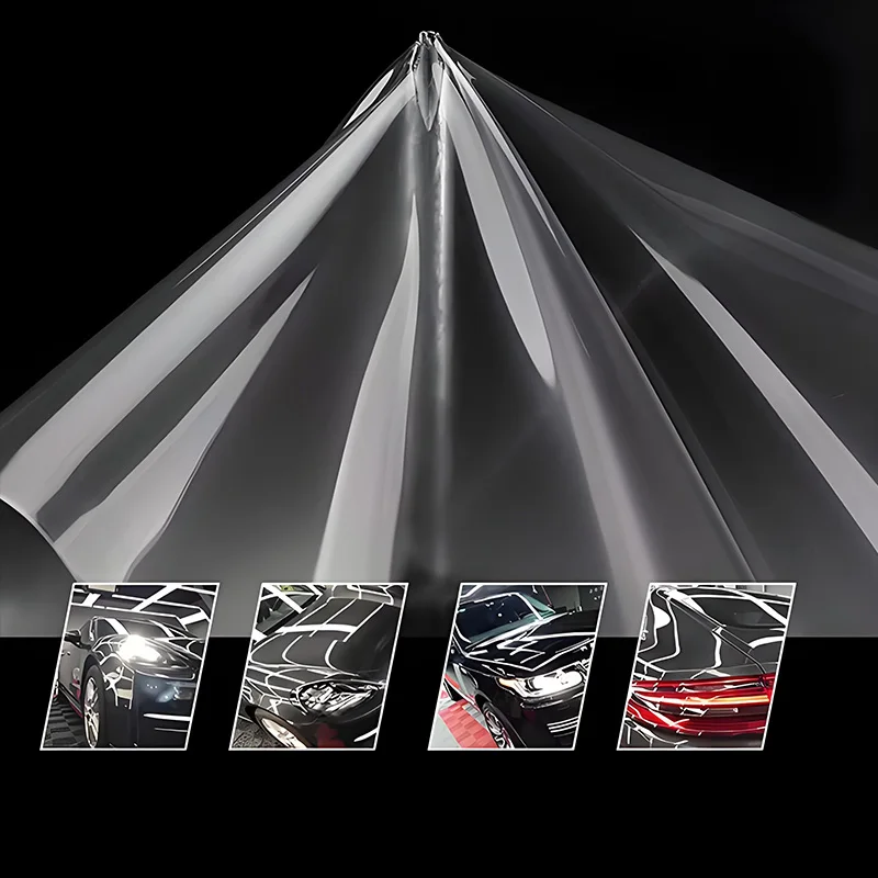 Non Yellowing PPF TPU Coating Clear Bra High Glossy Paint Protection Film