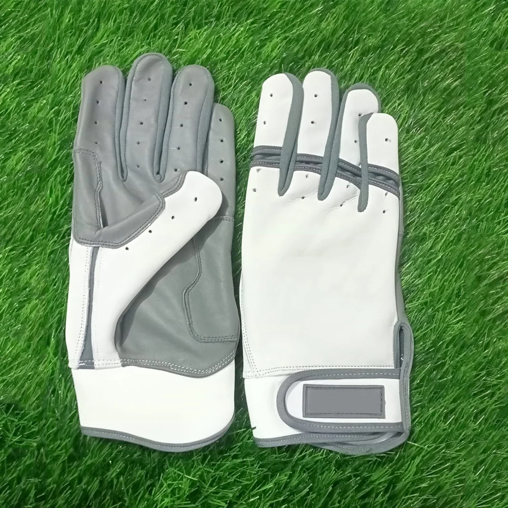 Custom Baseball Gloves Football American Leather Cricket Softball Professional Receiver For Bating Kip Batting Gloves