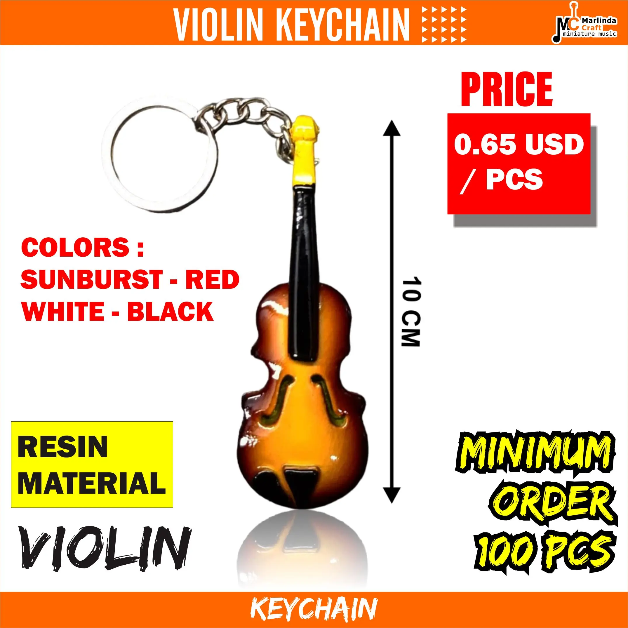 wooden Violin Keychain For Key decoration Gifts and Souvenir Musical Instrument beautiful Accessories