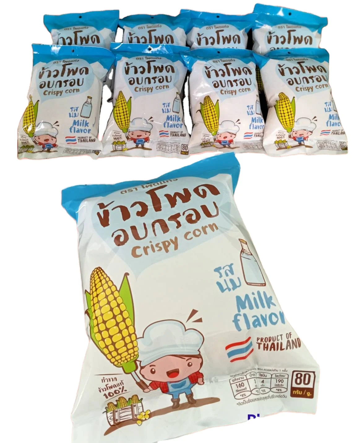 Crispy Corn Snack Thailand