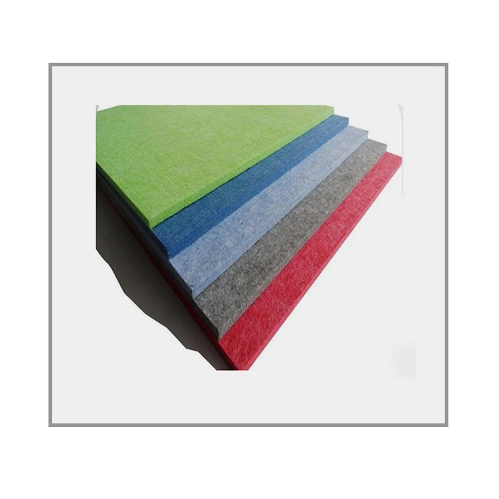 Product Cinema Polyester Acoustic Panels Decorative Material Sound Absorption Board from Direct Wholesaler