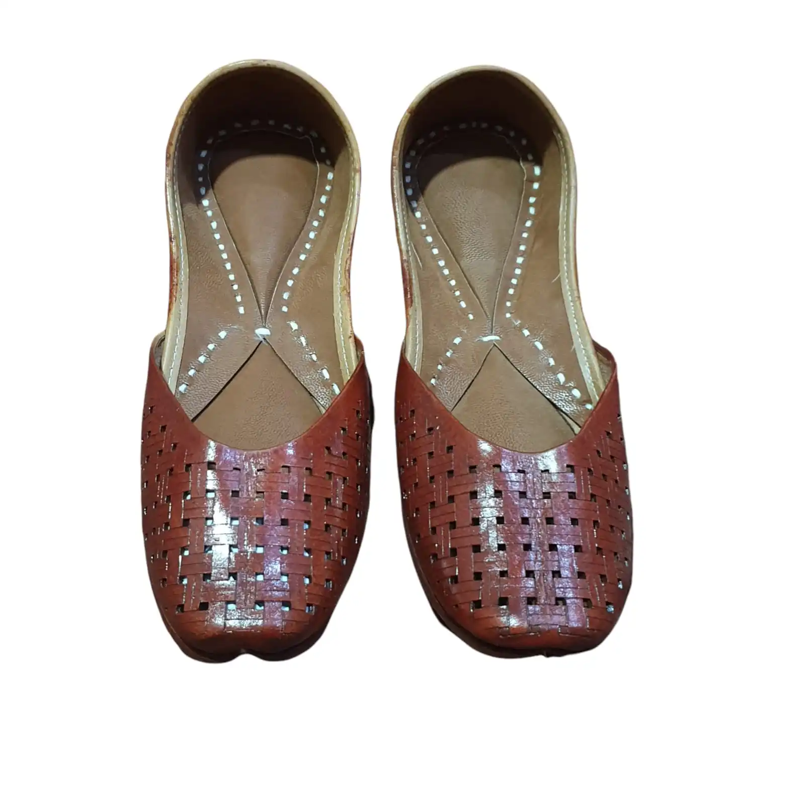 women khussa/Punjabi jutti comfortable wear women Handcrafted Ethnic Leather juti