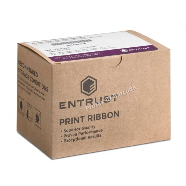 Printer Ribbon Datacard 525900-001 Black Food Safe Ribbon For Entrust DS1 and DS2 ID card printers