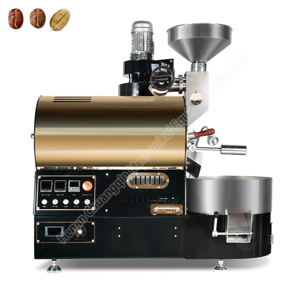 Gas Coffee Bean Roasters Coffee Grain Color Sorter roaster Machine For Coffee Commercial