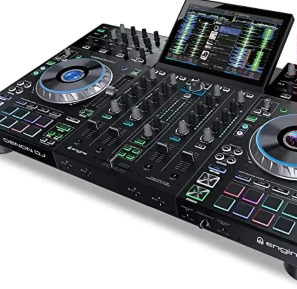 Новый бренд Denon DJ PRIME 4 | 4-палубный автономный смарт-диджейский консоль микшер оптовая цена