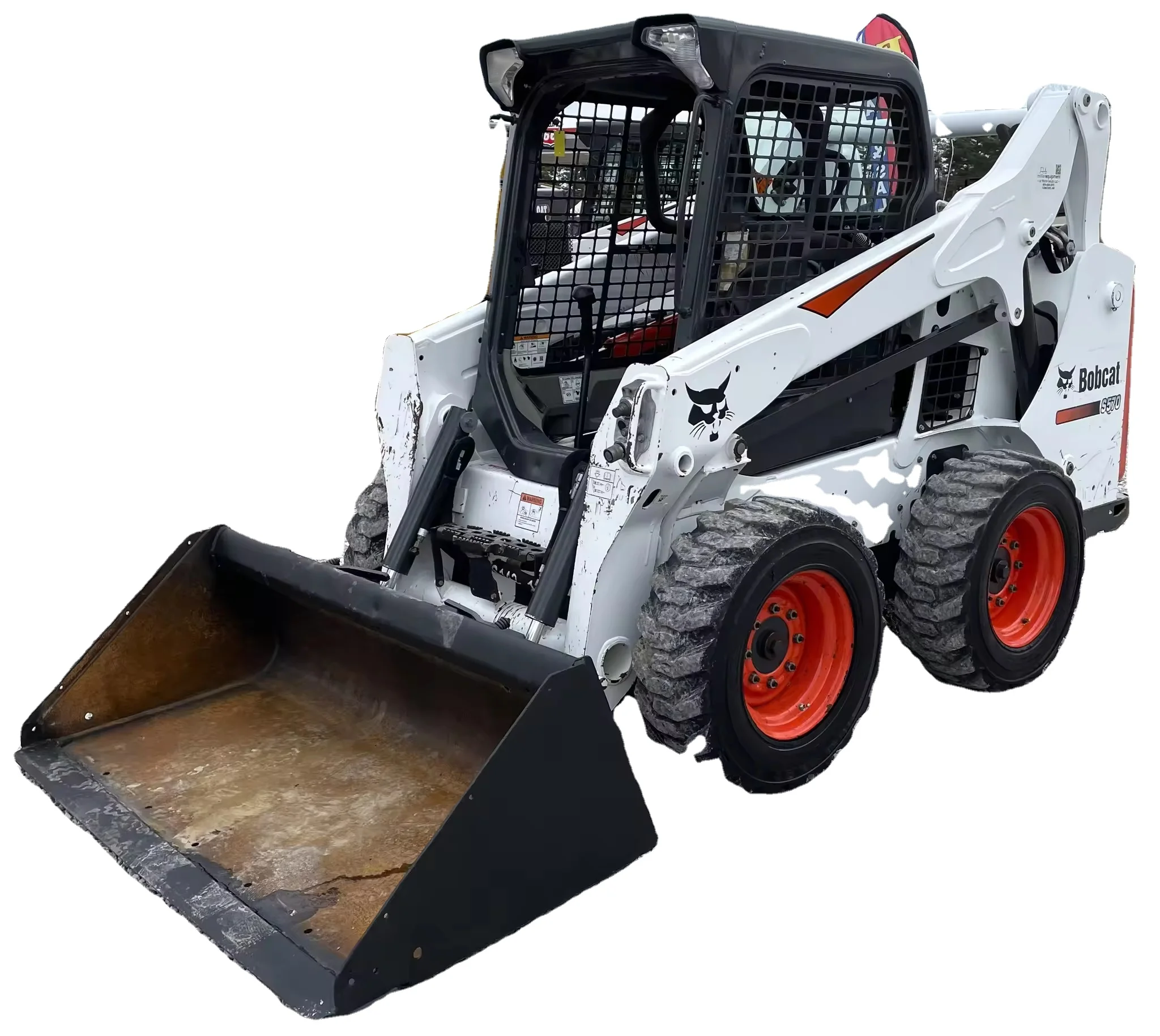 used bobcat S570 Used Skid Steer Loader Wheeled Skid Steer Loader bobcat Diesel Power for sale