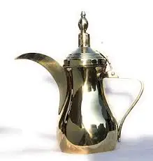 Золотистые наборы даллах кофейник Чашки Cawa Базовые с длинным носиком для чая оборудование кофе/чайный горшок