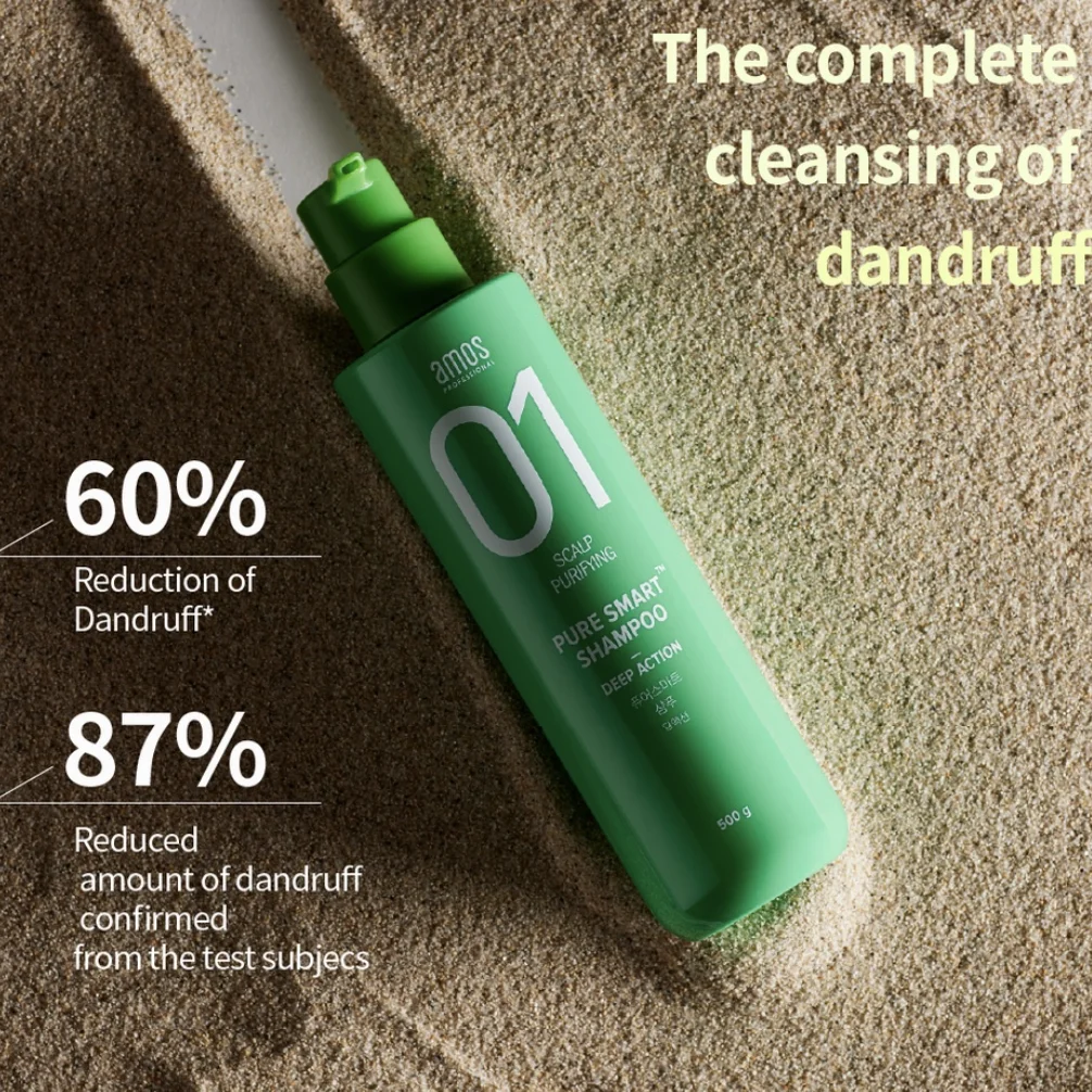 [AMOS PROFESSIONAL] NEW+ Pure Smart dandruff care Shampoo Deep Action 80ml [HOT KOREAN BRAND]
