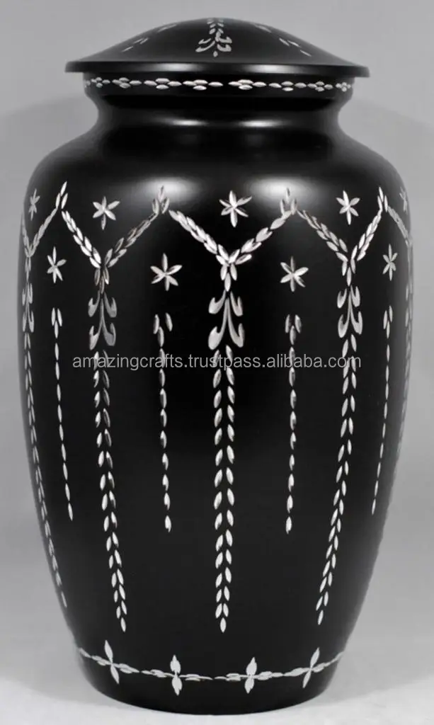 Funeral Stainless Steel Memorial Cremation Urns, Mini Keepsake Urns for Human/Pet Ashes Best Price Western Style Funeral Urn
