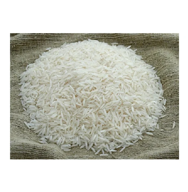 Best Quality Top Selling Pure Original Taste Soft Texture Long Grain Rice White Pusa Raw Basmati Rice from Indian Supplier