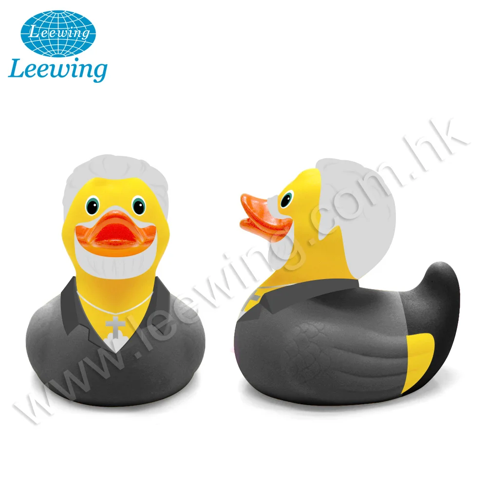 Gift PVC Vinyl Yellow Custom Character Design Sir Tom Jones Rubber Duck