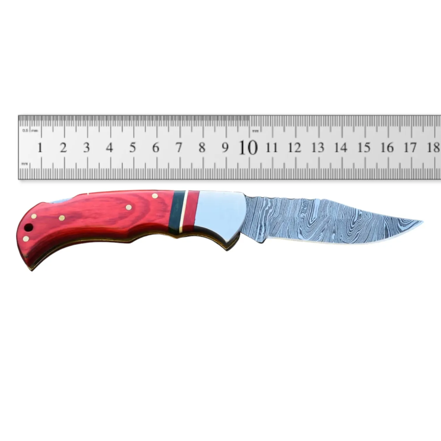 Карманный нож ручной работы из дамасской стали-экзотическая деревянная ручка 3-дюймовое лезвие гравировка логотипа на заказ оптовая цена