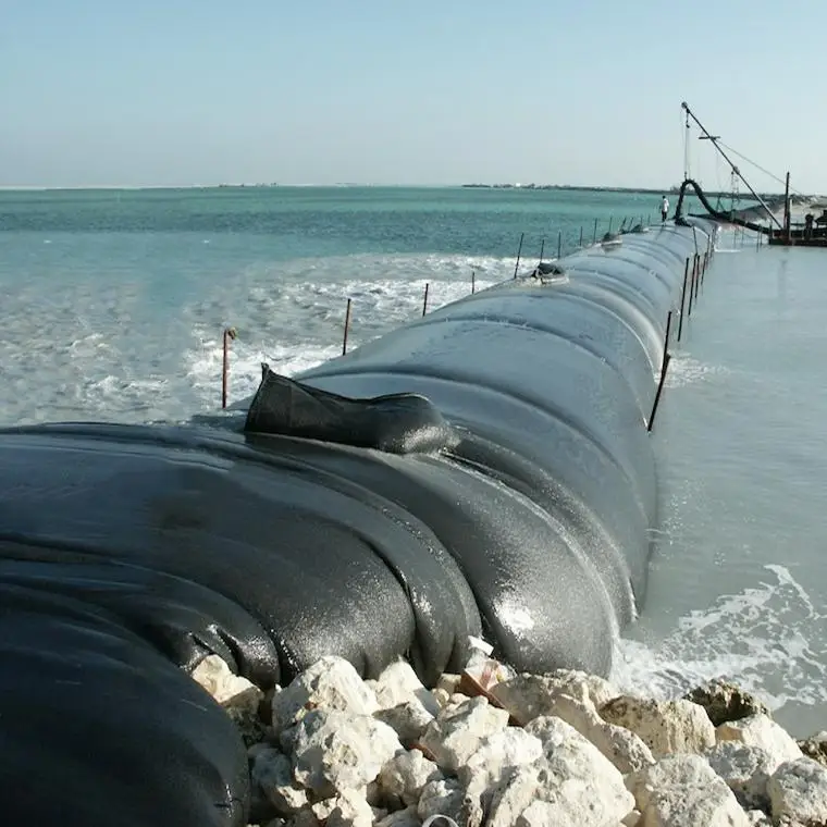 200gsm PET Geotextile Sand Bag Geobag for Embarkment Protection
