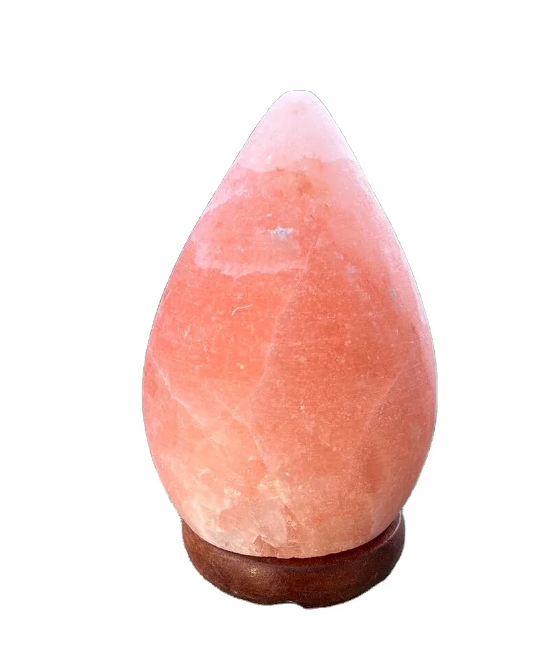 Amazing New Stylish Designed Himalayan Drop Shape Crafted Table Salt Lamp for Decoration, Easily Plugged in & Out
