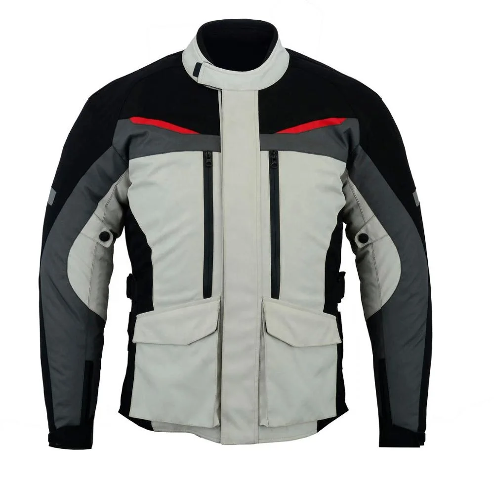 High Quality International Standard Motorbike Cordura Touring Jacket with CE Certified Armors