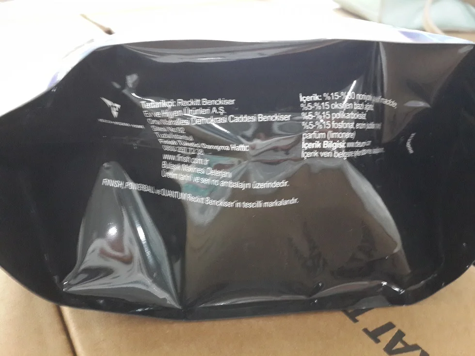 DISHWASHING MACHINE DETERGENT FOR FINISH QUANTUM MAX 65 TABLET CAPSULE ORIGINAL FOR FINISH