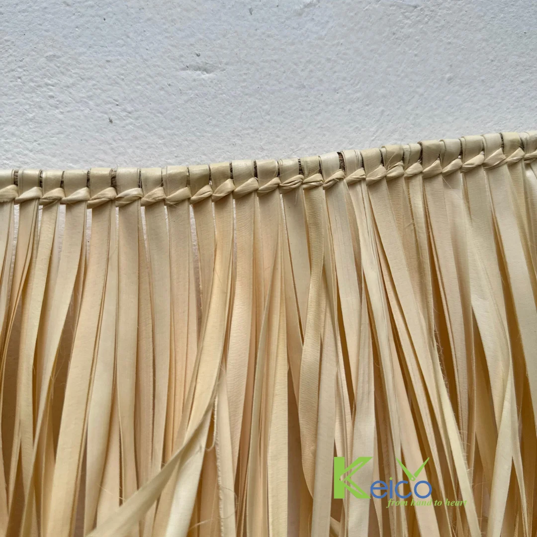 New modern design 2023 natural handmade wall hanging seagrass 100% natural eco-friendly seagrass wall decoration
