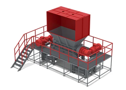hard drive crusher / Electric Commercial Ewaste Shredder line for Electronics Recycling and End Of Life Solutions