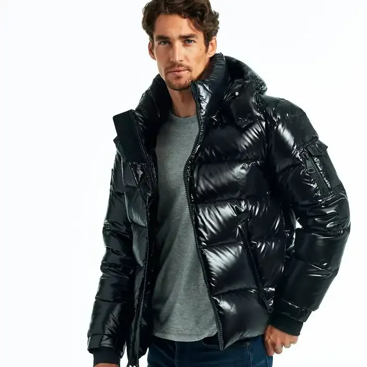 Custom Anorak Windbreaker Hoodie Ski Pullover Jacket Warm Waterproof Hardshell Men Snowboard Jacket