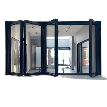 Aluminum Alloy Folding Window Ventilation And Heat Insulation For Study , Kitchen , Office And Other Places