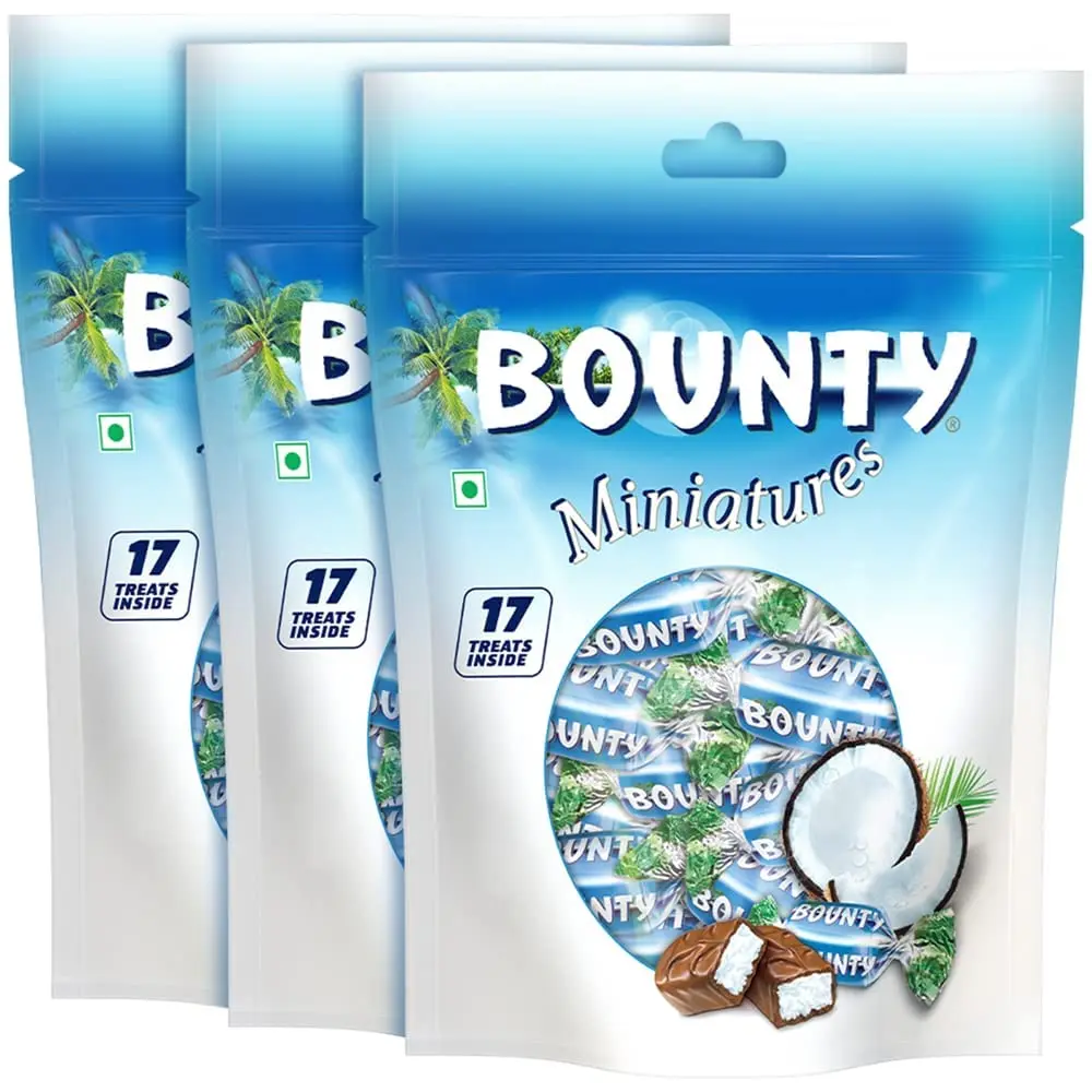 Hot Sale Real Quality Bounty Chocolate, Coconut Filled Chocolate, 57gm, 24 Bars Box Wholesale Price Supplier