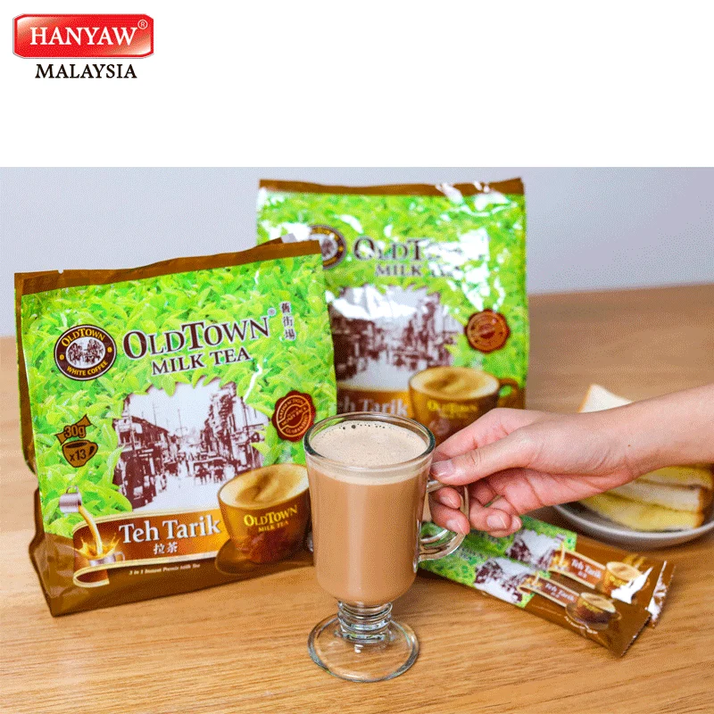 [Malaysia] Fast Shipping + Halal Certified OLDTOWN Milk Tea Series Teh Tarik (15 Bags x 38g x 15 Stick /Ctn)
