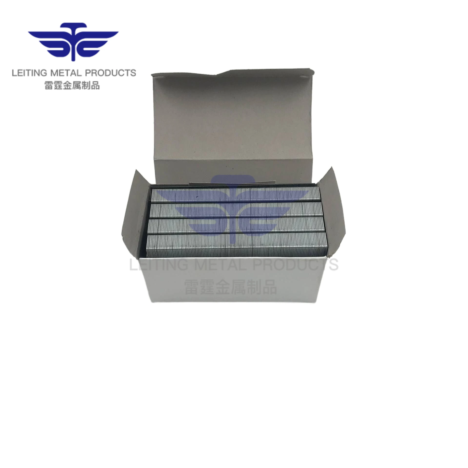 Leiting metal 5,000pcs/box,Chinese industrial staple 80 series staples 22Ga furniture nail 8010