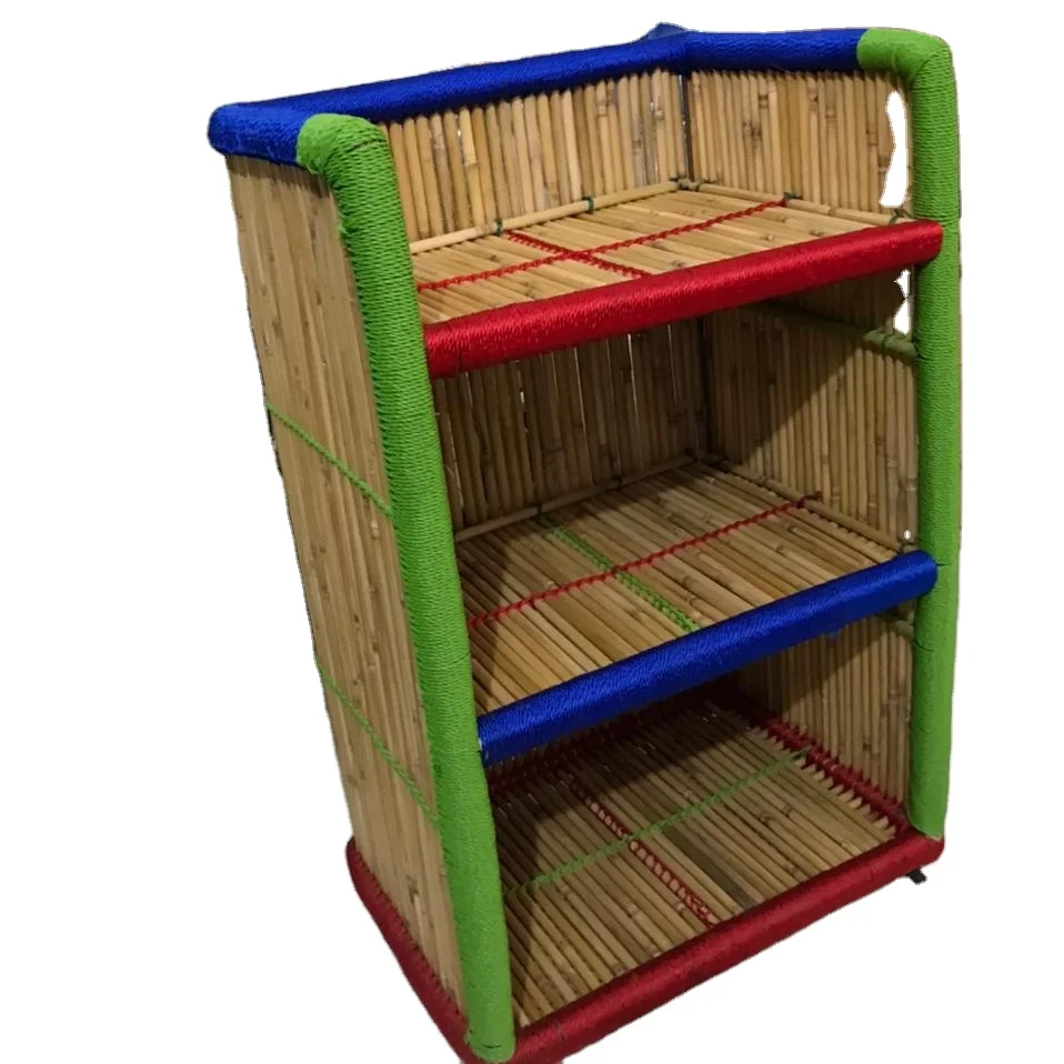 Wholesale Price bamboo  Multi use Eco friendly  bamboo shoe rack 3-Tier  Bamboo Shelf  Shoe rack /bench from whole seller