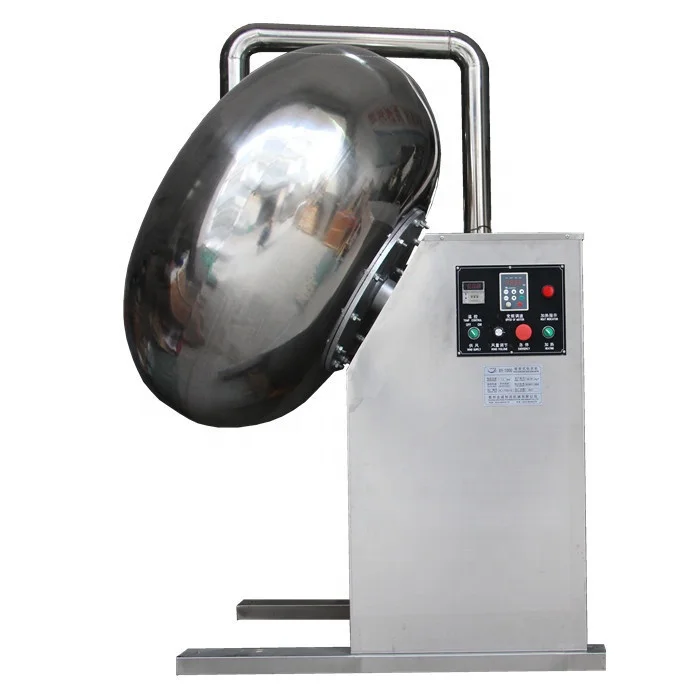 nut peanut almond chocolate coating pan coated peanut processing machine