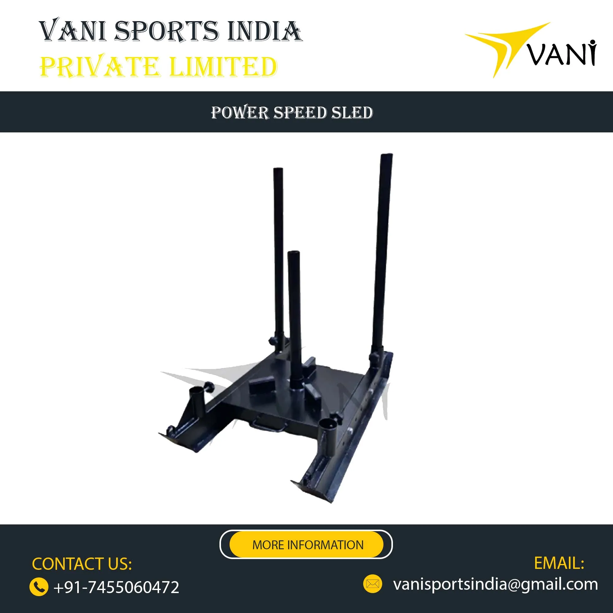 High Quality Speed Sled for Strength Training Best Fitness Power Equipment