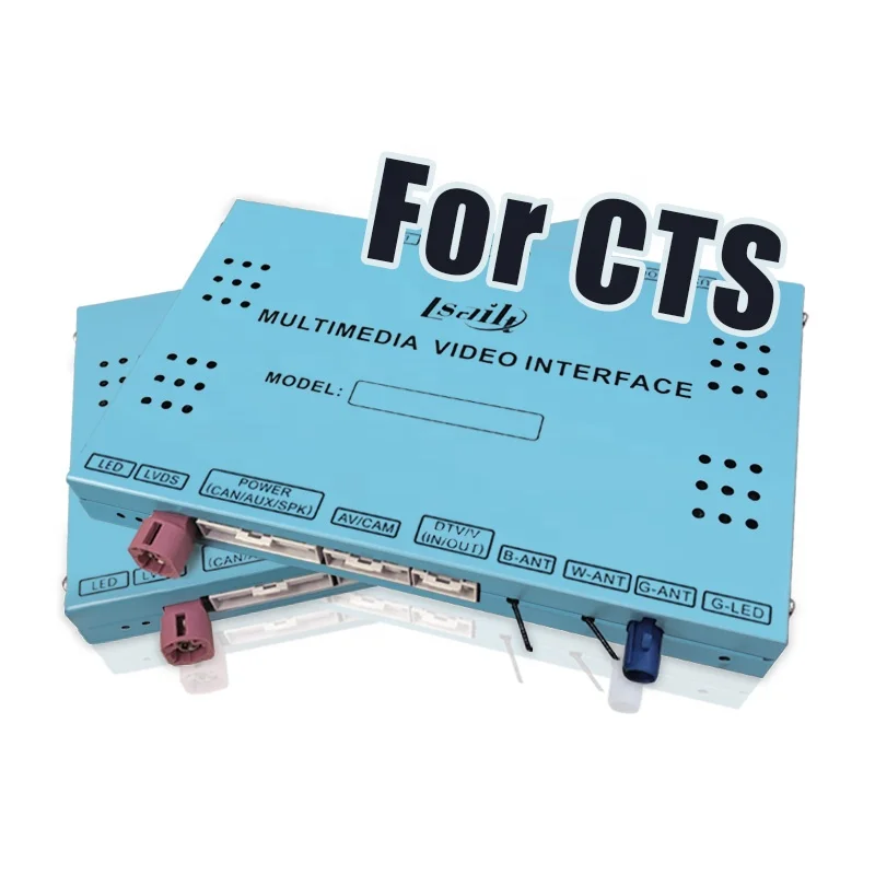 Android / CP AA interface for Cadillac CTS 2013- with gps navigation auto android CUE system by Lsailt