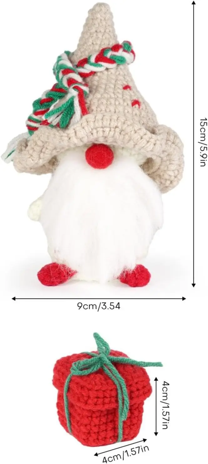Handmade Christmas Amigurumi Stuffed Toy Crochet Doll For Girls & Boys Baby Toddler Child Stuffed Animals OEM Made In Vietnam