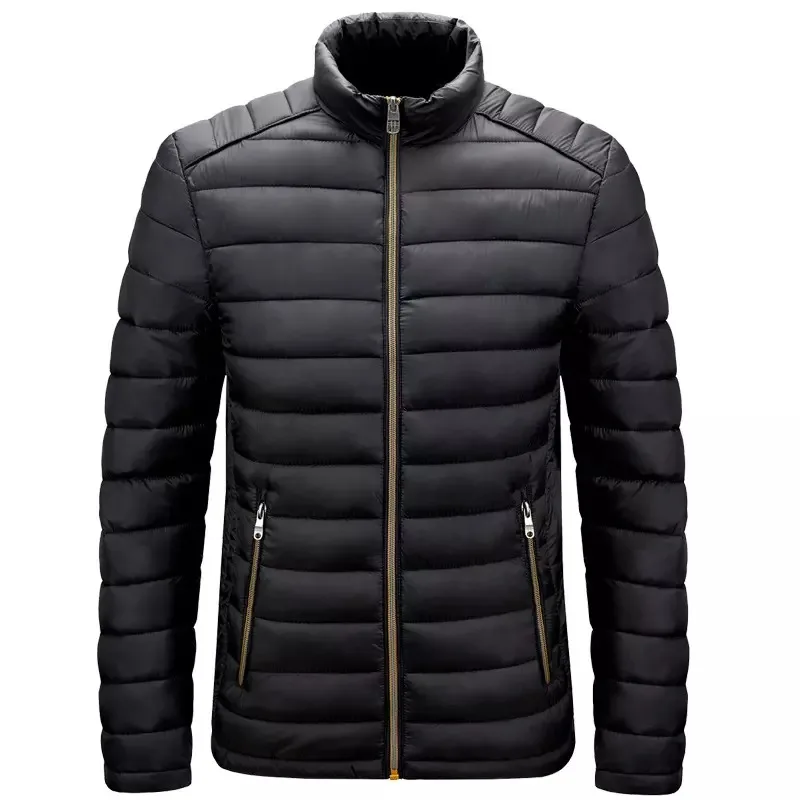 Wholesale Top Quality Custom Logo Nylon Winter Quilted Jacket Bubble Coat Men Puffer Jacket New Design