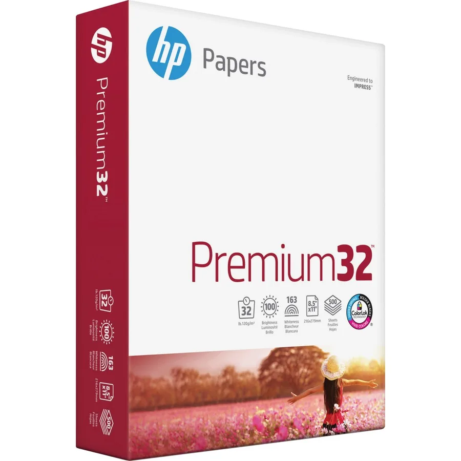 Белая офисная копировальная бумага HP RH98112 80 gsm A4 (1 коробка содержит пять каминов на 500