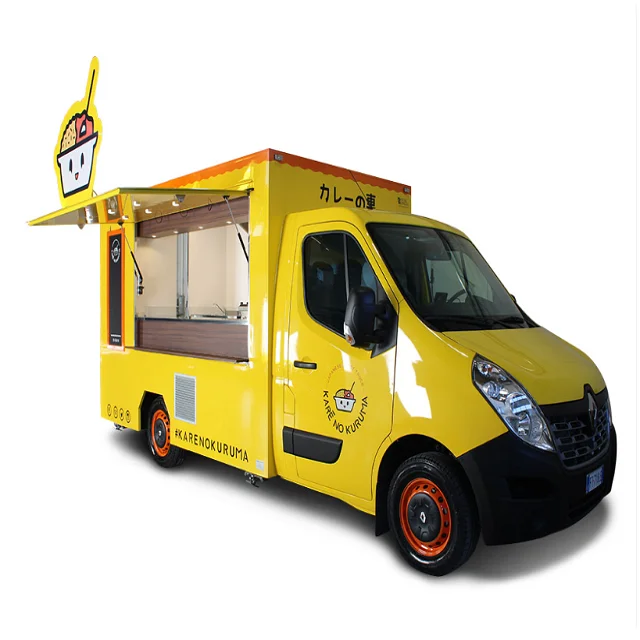Used and new Best sales Of Stainless Steel Mobile Food van Truck Cheap Price Used Food Trucks At Low Prices